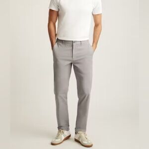 Bonobos Stone Gray Washed Straight Chinos 28W
